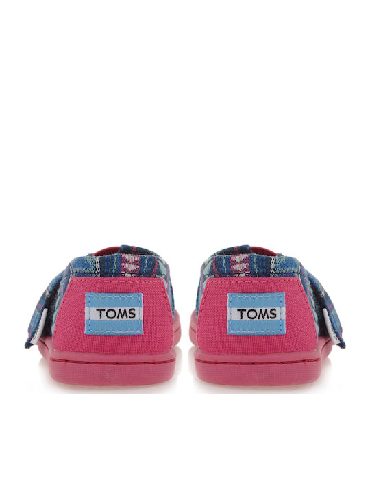 Kids Espradrilles Slip-On Multicolour Cobalt Tribal Woven