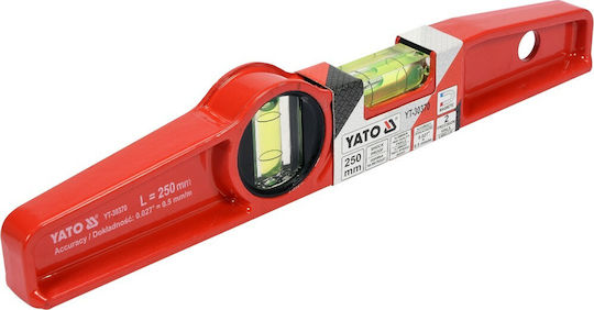 Yato YT-30370 Spirit Level Aluminum Magnetic 25cm with 2 Eyes