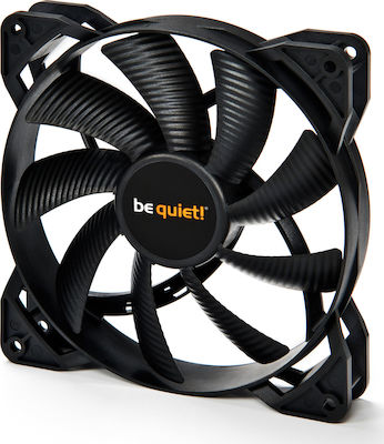 Be Quiet Pure Wings 2 High-Speed Gehäuselüfter 140mm mit Verbindung 4-Pin PWM 1Stück Schwarz