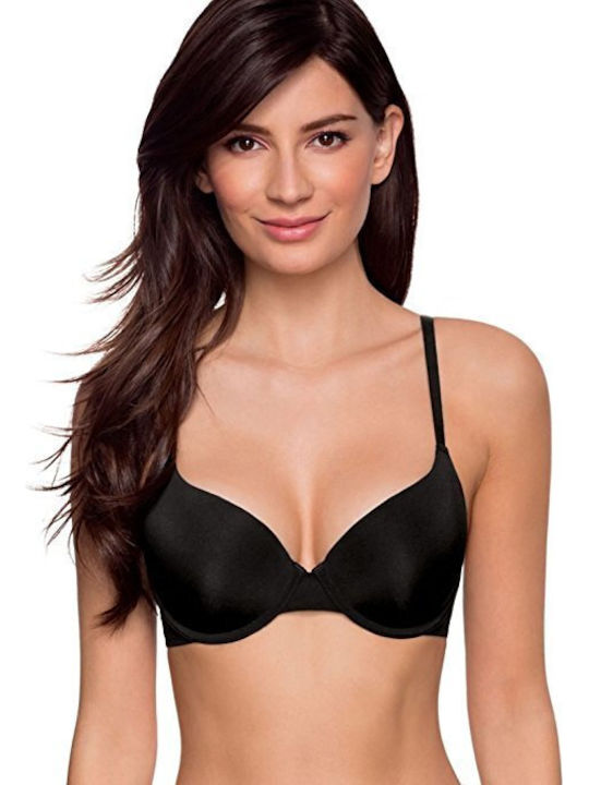 Michelle D17195A Bra without Padding Underwire Black D17195A-V00