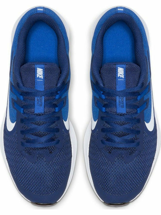 Downshifter 9 Αθλητικά Παιδικά Παπούτσια Running με Κορδόνια Deep Royal Blue / White