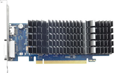 Asus GeForce GT 1030 2GB GDDR5 LP Silent with Brackets Κάρτα Γραφικών PCI-E x16 3.0 με HDMI