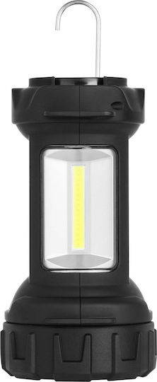 Vipow Lumină de lucru și de sit, cu baterie Proiector de Mână LED IP20 cu Luminozitate Maximă 200lm Integrat Negru