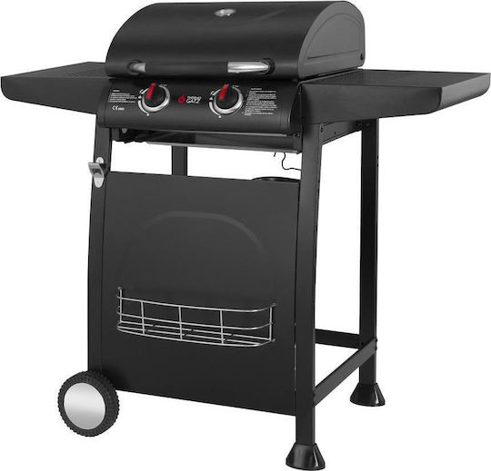 Thermogatz GS Grill Lite 2 Ψησταριά Υγραερίου Σχάρας 48x42εκ. με 2 Εστίες 6kW
