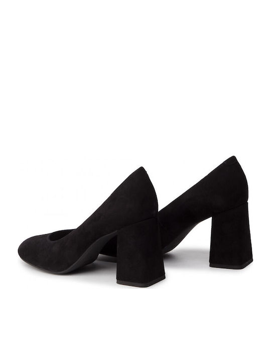 Anatomic Suede Black Heels D Seylise H. A