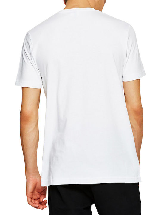 Ellesse Canaletto Men's Athletic T-shirt Short Sleeve White