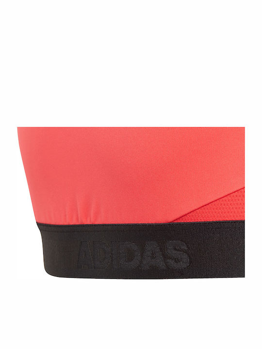 adidas Alphaskin Kids' Bralette Orange