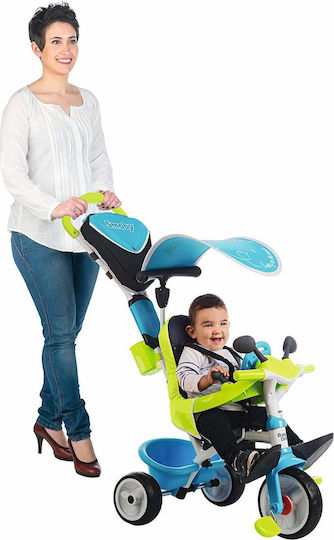 Smoby Baby Driver Comfort Μετατρεπόμενο με Χειρολαβή Γονέα για 10 Μηνών Μπλε