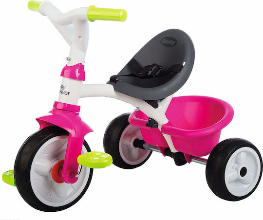 Smoby Baby Driver Comfort Μετατρεπόμενο με Χειρολαβή Γονέα για 10 Μηνών Φούξια