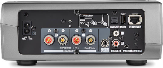 Denon Heos Amp HS2 Integrated Hi-Fi Amplifier Stereo 70W/8Ω HEOS-AMP-HS2 Black