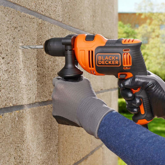 Black & Decker Impact Drill 550W with 2x drills 6mm