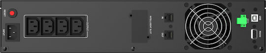 Powerwalker VI 2200 RLE USV 2200VA 1320W mit 4 IEC Steckdosen