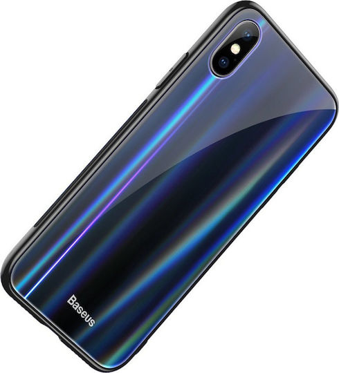 Baseus Back Cover Plastic Black for iPhone X / XS