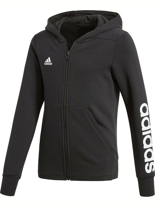 adidas Παιδική Ζακέτα Μαύρη