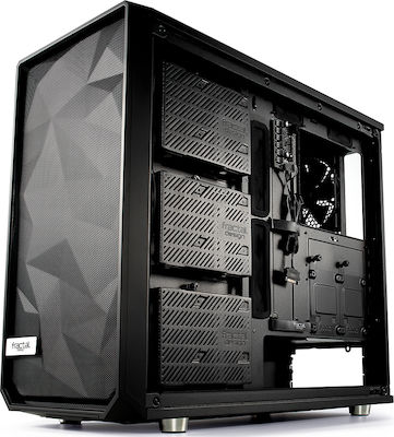 Fractal Design Meshify S2 Turnul Midi Cutie de calculator Negru
