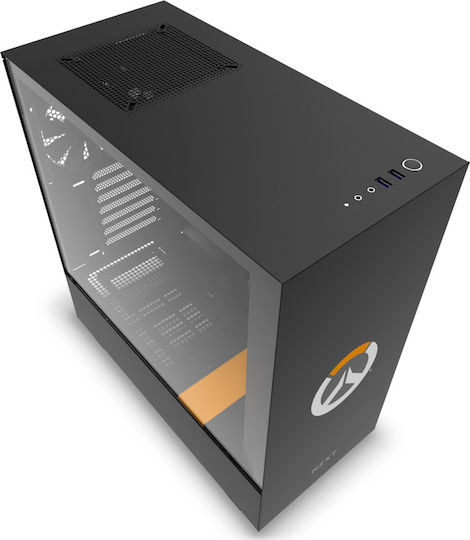 NZXT H500 Overwatch Gaming Midi-Turm Computergehäuse Schwarz