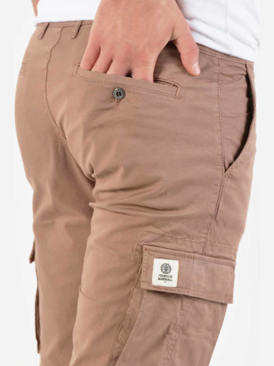 Pantaloni Scurți Bărbați Cargo Bej