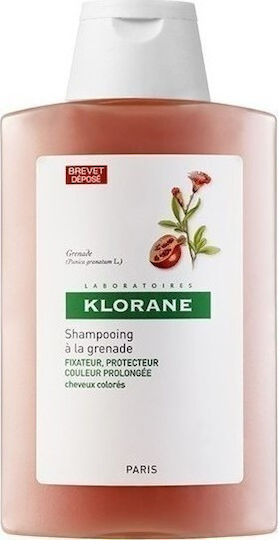 Klorane Pomegranate Color Enchancing Shampoos Reconstruction/Nourishment & Shine for Coloured Hair 200ml