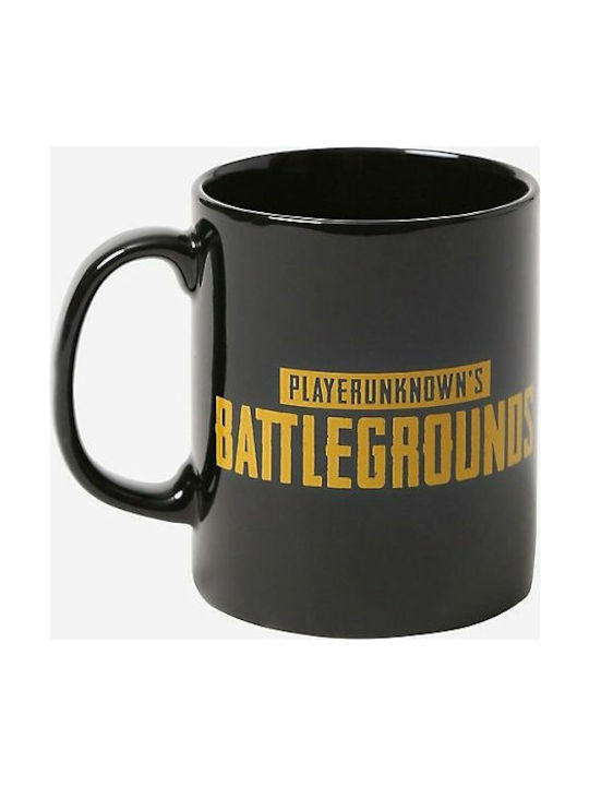 Jinx Playerunknown's Battlegrounds PUBG Black/Orange Logo Mug