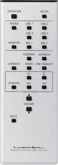 Luxman L-550AXII Integrated Hi-Fi Amplifier Stereo 40W/4Ω 20W/8Ω Silver