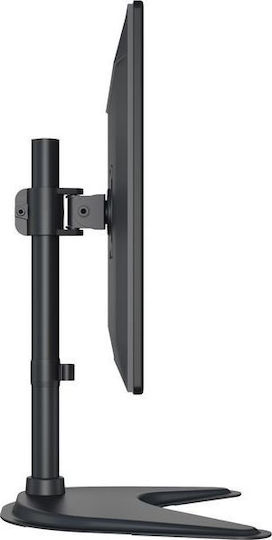 Multibrackets M Deskstand Basic Single Επιτραπέζια Βάση Οθόνης έως 27" με Βραχίονα