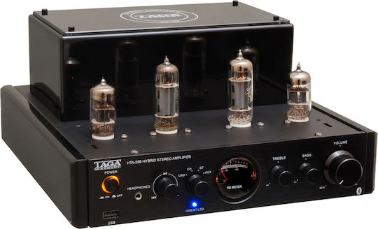 Taga Harmony HTA-25B Hybrid Integrated Hi-Fi Amplifier Stereo 25W/4Ω 18W/8Ω Black