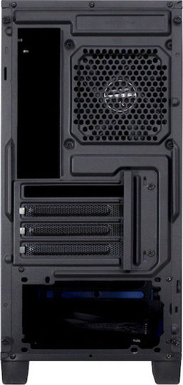 Inter-Tech H-606 Mikro-Turm Computergehäuse Schwarz