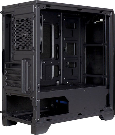Inter-Tech H-606 Mikro-Turm Computergehäuse Schwarz