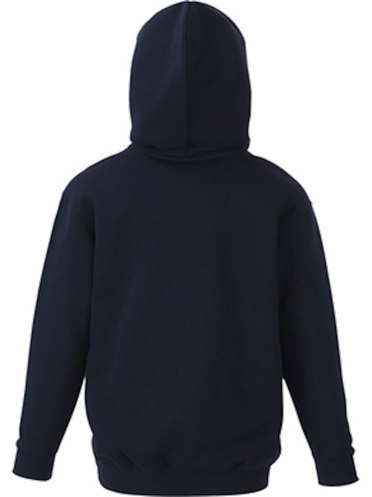 Fruit of the Loom Παιδική Ζακέτα Φούτερ 62-045-0 Navy Μπλε