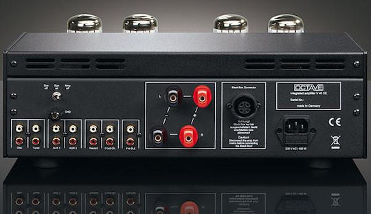 Octave V40 SE Λαμπάτος Ολοκληρωμένος Ενισχυτής Hi-Fi Stereo 40W/4Ω Μαύρος