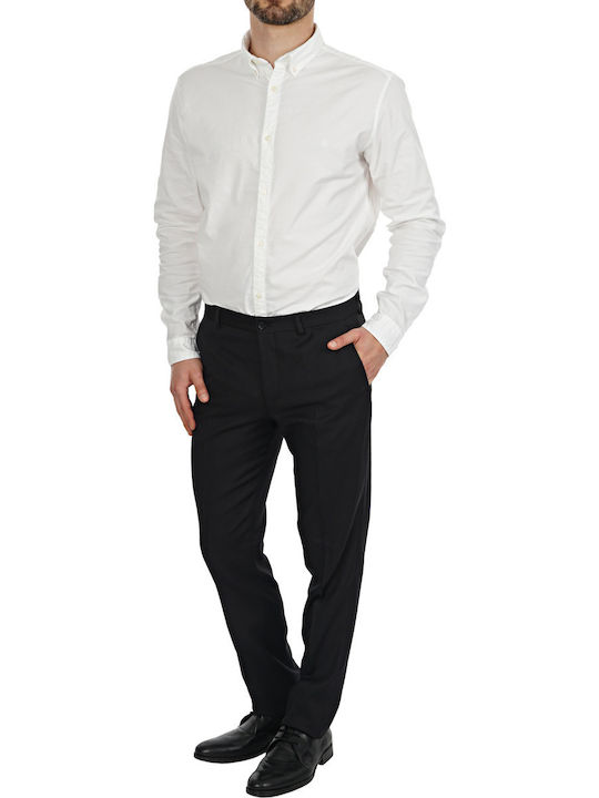Herrenhosen in Slim Passform Schwarz