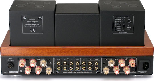 Unison Research Sinfonia Λαμπάτος Ολοκληρωμένος Ενισχυτής Hi-Fi Stereo Ασημί