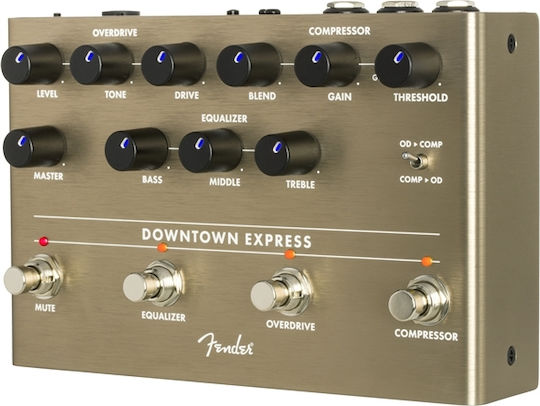 Fender Downtown Express Bass Multi-Effect 0234538000 Pedale Equalizer E-Bass