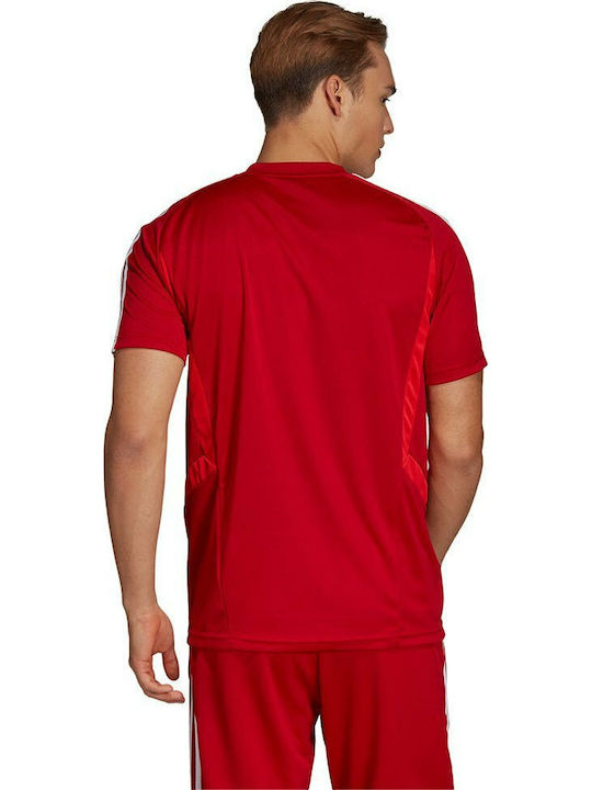 Adidas Tiro 19 Training Jersey Men's Athletic T-shirt Short Sleeve Red