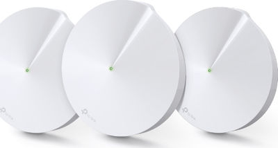 TP-LINK Deco M9 Plus v1 WiFi Mesh Network Access Point Wi‑Fi 5 Dual Band (2.4 & 5GHz) in Triple KIt