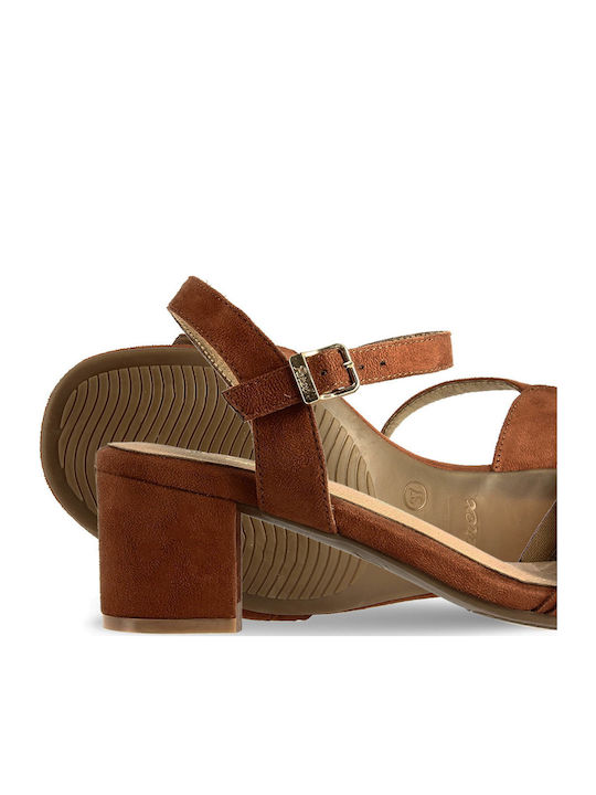 Sandalen Tabac Braun