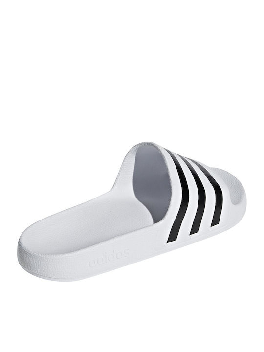 Adilette Aqua Men's Slides Cloud White / Core Black