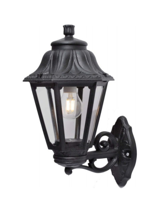 Fumagalli Bisso/Anna Επιτοίχιο Εξωτερικό Φαναράκι E27 IP55 27.5x45εκ.