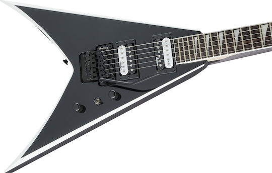 Jackson JS32 King V Chitară Electrică Flying V cu HH Configurație Doze Black / White