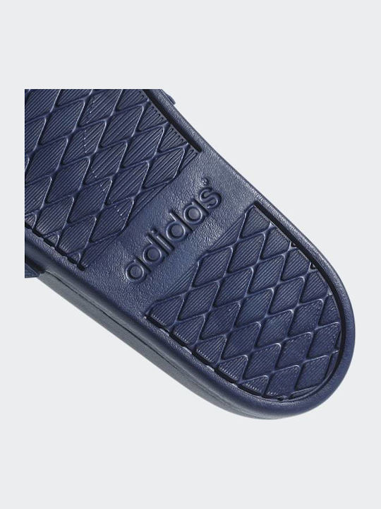 Adilette Cloudfoam Plus Logo Men's Slides Blue