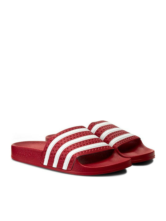 Adidas Adilette Slides σε Κόκκινο Χρώμα