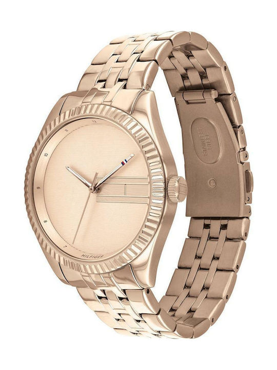 Tommy Hilfiger Lee Часовник Кварцов с Метална Верижка Tommy Hilfiger Lee Часовник Кварцов с Метална Верижка