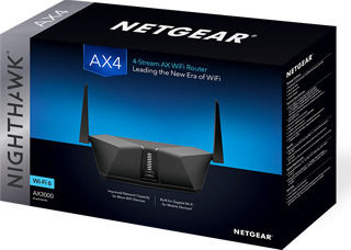 NetGear Nighthawk AX4 Безжичен Рутер Wi‑Fi 6 - Wi‑Fi 6 с 4 Порта Gigabit Ethernet
