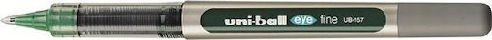 Uni-Ball Eye Fine UB-157 Pen Rollerball 0.7mm Green with Green Ink