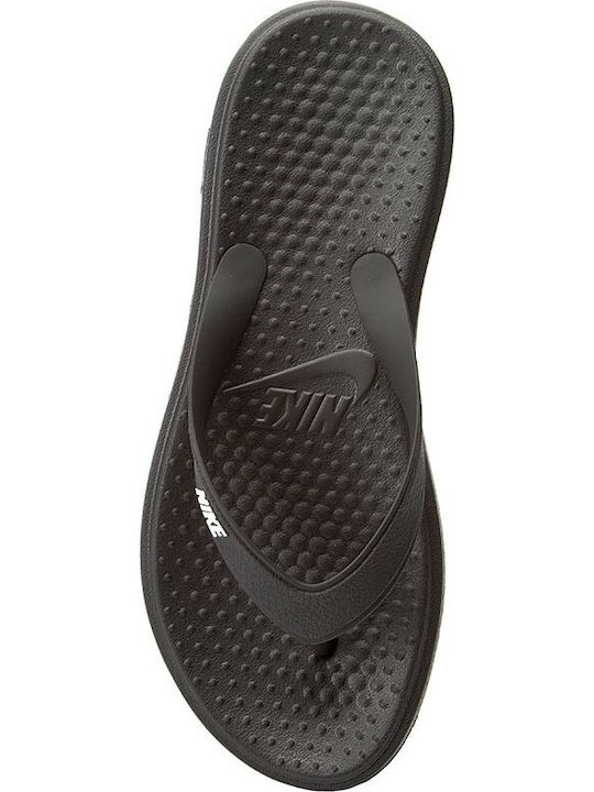 Solay Ανδρικά Flip Flops Μαύρα