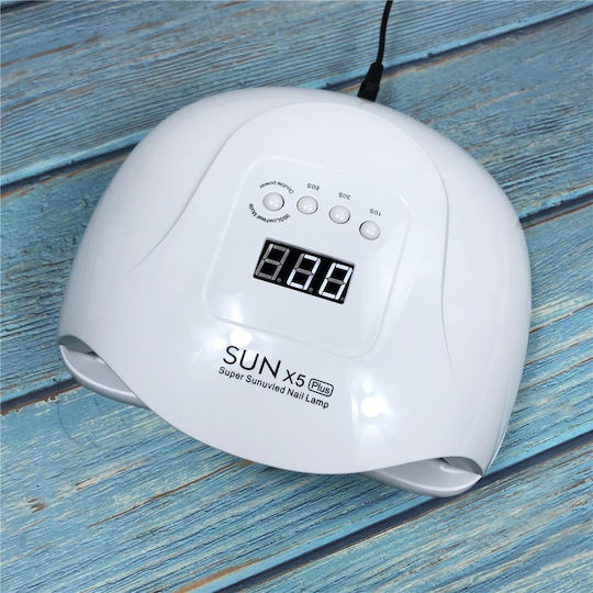 Sun X5 Plus Nail Polish Curing Lamp UV / LED 80W White