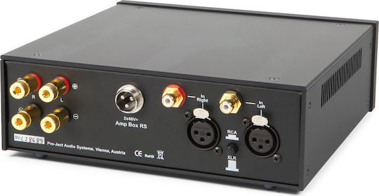 Pro-Ject Audio Amp Box RS Leistungsverstärker Hi-Fi-Verstärker Stereo 180W/4Ω 110W/8Ω Silber