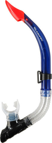 Aropec Lobster Semi-Dry Snorkel Blue with Silicone Mouthpiece