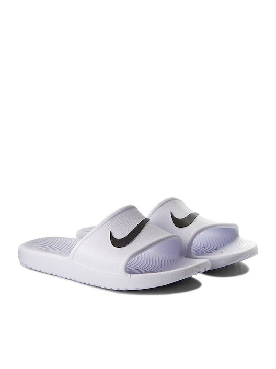 nike kawa shower white