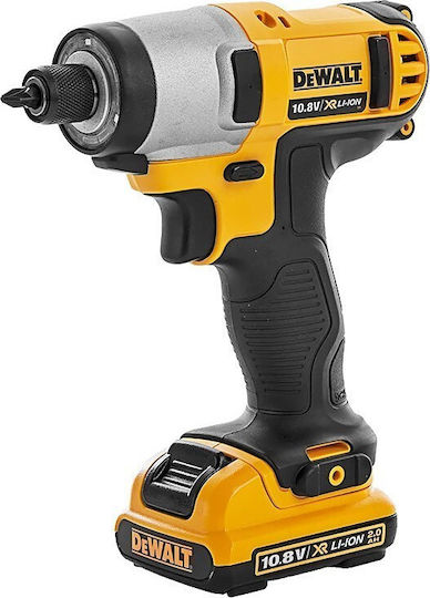 Dewalt Σετ Δραπανοκατσάβιδο & Παλμικό Κατσαβίδι 10.8V με 2 Μπαταρίες 2Ah και Θήκη